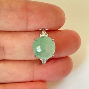 Certified Natural Burmese Jadeite Ring